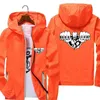 Men's Jackets Thunderdome Fist Men Bomber Jacket Plus Size Thin Windbreaker Skin Zipper Slim Fit Pilot Boy Hooded Coat Cycling Clothe