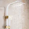 Kitchen Faucets European Luxury Golden Shower Set And Quality Gold Faucet With Solid Brass By Sets