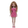 Dockor design bjd 16 nana fest dockan stil kjol mode söt stor båge pu rosa klänning harts leksaker joint utgör 230427
