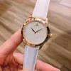 Hoge Kwaliteit Merk Quartz Horloges G Dames Mode Ontwerper Kleine Wijzerplaat Casual Horloge Lederen Band Horloge voor Vrouwen Dier Bee Snake Tijger Doraemon Cherry