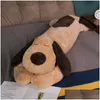 Poupées en peluche 1pc 100/130/150 cm NT Peluche Big Slee Dog Peluche Chiot Soft Animal Oreiller Bébé Filles Cadeau d'anniversaire 220409 Drop Deliver DHSPT