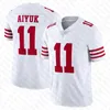 Deebo Samuel 23 Christian McCaffrey George Kittle Football Jerseys Nick Bosa Brock Purdy Trey Lance Joe Montana Jerry Rice Fred Warner Aiyuk Talanoa Hufanga