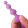 Giocattolo del sesso Massaggiatore Perline cuore Morbido Plug anale Giocattoli anali Grandi palle Silicone G-spot Stimolanti Butt plug Coppia adulta Sexy