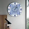 Wandklokken Boheemse stijl Ethnic Retro Home Decor Modern Kitchen Room slaapkamer Living Clock