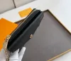 Portfele projektantów luksusowe recto verso torebki modowe wysokiej jakości wytłoczony kwiat litera męska karta kredytowa uchwyty na karty kredytowe Krótkie pieniądze w torbie sprzęgła z pudełkiem PRPU