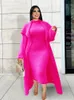 Women's Plus Size Tracksuits Wmstar Women Clothing Dress Sets 2 Piece Outfits Dresses and Cardigan Matching Suit Wholesale Drop with Belt 230426