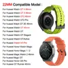 Oglądaj pasy silikonowe 22 mm pasek dla Huawei GT 2 3 4 46 mm na nadgarstka Watch3 GT4 GT2 Pro GT2E Magic2 Bransoletka Bandbas Football Band 231124