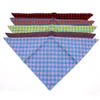 Accessoires 20/50 stks Groothandel Goedkope Vier Seizoen Klassieke Plaid Huisdier Driehoek Hond Bandana's Katoenen Hond Bandana's Outdoor Hond Herfst Bandana's