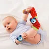 Çıngıraklı cep telefonları 1 pairbaby oyuncaklar 0612 ay sevimli doldurulmuş hayvanlar çıngırak çorap bileği doğdu bebekler için ses oyunları 230427
