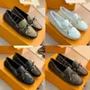 Designer Chaussures Habillées Hommes Femmes Mocassins Classiques Slip-on Luxurys Vintage Mocassin Bouton En Métal Vrai Cuir Marque Oxfords Casual Chaussures Avec boîte 35-46