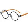 Lunettes de soleil mode lunettes de lecture rondes femmes hommes charnière à ressort avec lunettes presbytes en bois lecteurs classiques confort