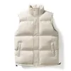 Heren Jassen Warme Mannen Gewatteerde Vest Jassen Zakken Casual Mode Herfst Winter Mouwloze Puffer Jas Harajuku Koreaanse Stijl Paar Clothi