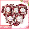 Party Decoration 100g-200g Natural Dried Flower Wedding Confetti Rose Petals Biologiskt nedbrytbart DIY Petal