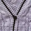 女性のセーターユニセックスカーディガンピンクニットセーターSwif T Star Embroidered Cardigans Tay Lor V-Neck Seaters Mujer ZLN231127