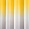 Curtains Inyahome Yellow Shower Curtains for Bathroom Decor Water Resistant Polyester Fabric Bath Curtain for Spring Bathroom Accessories