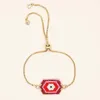 Link Armbänder Go2boho Neueste Square Eye Armband Beauty Patterns Evil Miyuki Einstellbar