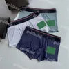 Brevtryckt Mens Underwear Boxers Designer Casual Underpants Högkvalitativa sportboxare 3st med låda