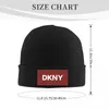 Berets DKNYS Bonnet Hats Fashion Word Knit Hat Unisex Adult Street Y2K Elastic Beanie Autumn Kpop Printed Caps