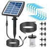 Watering Equipments Solar Irrigation Solar Auto Watering System Solar Powered Automatic Drip Irrigation Kit Self Watering Devices with Water Sensor 231127
