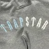 Lüks Tasarımcı İNGILTERE Londra Trapstar T Gömlek Irongate Arch Şönil Kısa Set 1to1 En Kaliteli İşlemeli Eşofman AB Boyutları XS-XXL