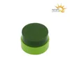 10Gグリーン補充可能なボトルプラスチック空の化粧ジャーポットトラベルフェイスクリーム化粧品コンテナ無料phnqw
