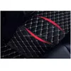 Golvmattor Mattor Flash Mat Leather Car för 5 Series E34 E39 E60 E61 F07 GT F10 F11 F18 2004- Anpassad fotmatta ER H220415 Drop DHVID