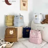 DIAPER Väskor Korea Style Portable Mommy Ryggsäck Förvaring Moderskap Diaper Bag Nappy Organizer Milk Bottle Isolated Bag For Nursery Baby Care Q231127