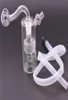 Mini pas cher coloré verre Dab Rig eau bong Perc Heady Mini cire huile plates-formes petit barboteur tuyau d'eau4446408