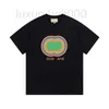 Men's T-Shirts Designer Fashion Tops Casual Women Loose with Letter Print Short Sleeve Summer Best Selling Luxury Asian Size Black 7PQV