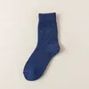 Socks 5 Para/Lot Męskie wełniane wełniane retro swobodne wanna