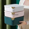 Storage Boxes Bins New Plastic Underwear Box with Lid Home Closet Clothes Organizer Bedroom Bras Socks Drawer Divider Organizers Artifactvaiduryd