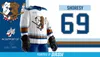 Maglia da hockey OHL Sudbury Wolves Shoresy Night Hockey Quentin Musty Shoresy Djibril ToureChase Coughlan Landon McCallum Owen Protz Kocha Delic Alex Pharand Devin Mauro