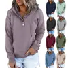 Damenpullover Großhandel Streetwear Blank Plain Soild Color Pullover Sweatshirt Casual Custom Hoodie Damen