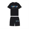 Design Men's T-shirts Luxury Brand 2023 Trapstar Print Kort ärm Tshirt Men Summer in Style Loose Crewne Top Casual T-shirt YQ231127