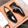 dress Shoes Men Elegant Italian Brand Patent Leather Dress Shoes Men Formal Sepatu Slip On Pria 11