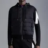 팔 레터 디자인 남성 다운 재킷 겨울 후드 남자 니트 자켓 패션 캐주얼 남자 다운 자켓 남자 코트 아시아 크기 s- xxl