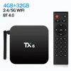 TX6 Android 10.0 TV Box z H616 Chip 4GB 32GB/64 GB Smart TV Obsługa 2.4G5G WiFi BT5.0 TX3 MINI