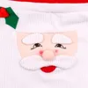 クリスマスの装飾サンタクロースラグトイレシートカバーバスルームセット雪だるまのメリーデコレーションファンシーナビダッド用品