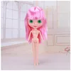 人形30cmのジョイントbjd for girl blyth blyth color hair diy makeup nude dress up toys girls kissギフト231124