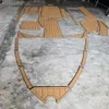 2015-2018 Malibu 22 VLX Schwimmplattform Cockpit Pad Boot EVA-Schaum Teak Deckboden