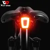 Lumières de vélo WEST BIKING Vélo USB Rechargeable Feu arrière Vélo de route Haute visibilité Vélo Feu arrière 9 Modes Clignotant Accessoires VTT P230427