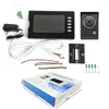 Video Door Phones Wired 7 Inch Color Screen Intercom System With Doorbell Kits And Waterproof Camera For Home Security