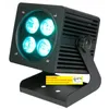 Nieuwe 4x18W Outdoor Waterdichte batterij Powered RGBAW UV Oplaadbare LED -podium Par Light Smart Led Uplight