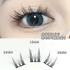 Japan och American False Eyelashes 3D Multi-Layer tredimensionella korsande röriga