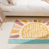 Tapijten zonneschijn bedmat zacht donzige getuft tapijt tapijt badkamer vloer bodem kleed slaapkamer esthetische huiskamer decor 120x80 cm