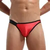 Sous-vêtements Sous-vêtements pour hommes Jockstrap Sexy Hommes Slips pour hommes Nylon Bikini Respirant Bulge Poche