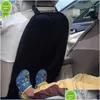 Diğer Dış Aksesuarlar 1 PC Araba Koltuğu Geri Koruyucu Kick Clean Mat Pad Anti Bebek için Kirli Bebek Yeni Damla Teslimat Otomobilleri Otxpi