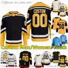 Özel S-6XL Film Koleji Hokey Giyim Jersey Nakış 58 Krisletang 71 Evgenimalkin 77 Jeffcarter 16 Jasonzucker 35 Tristanjarry 87 Sidneycrosby Formaları