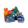 Dekorationer akvariumutrustning tillbehör rockery glas fisk tank landskapsarkitektur dekoration harts hantverk skal korall vatten växter husdjur leveranser