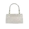 Kvällspåsar 2023 Shiny Diamond Handbag Clutches Crystal Bling Handväskor Bröllopsfestväskan Kvinnor Plånbok Koppling Handväska 231127